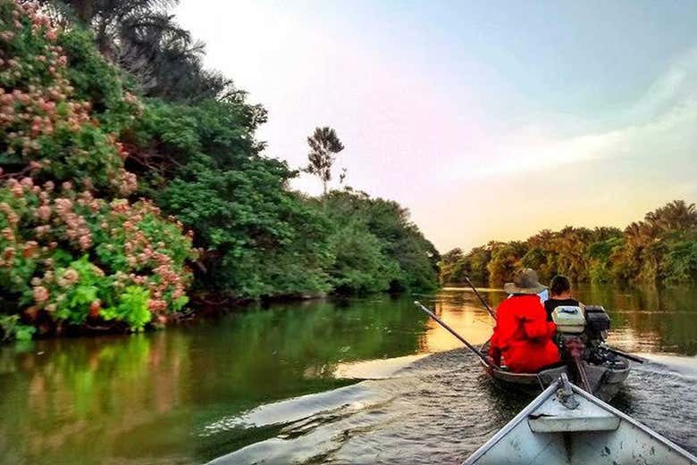 Tour por el lago do Maicá