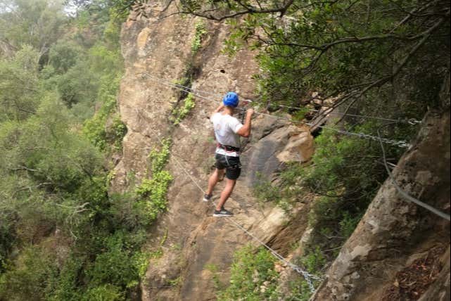 Vía ferrata El Caimán