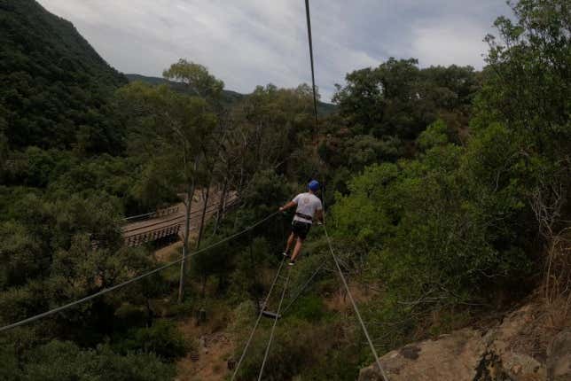 Vía ferrata El Caimán