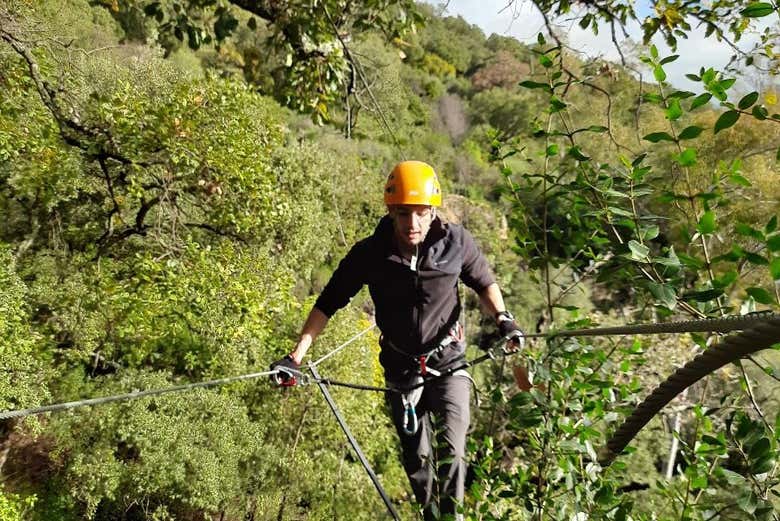 Vía ferrata El Caimán
