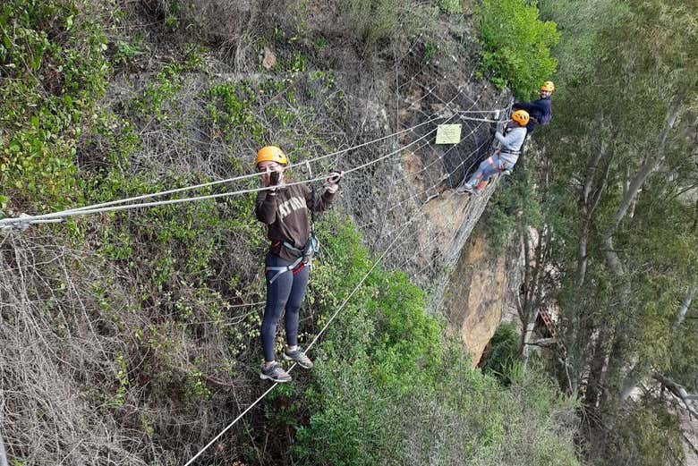 Vía ferrata El Caimán