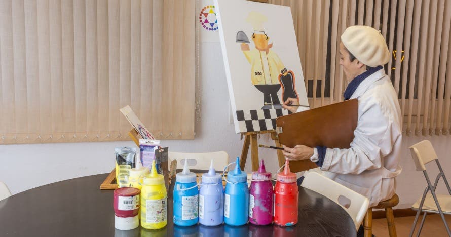 Curso exprés de pintura, descubre tu lado creativo durante 2 horas
