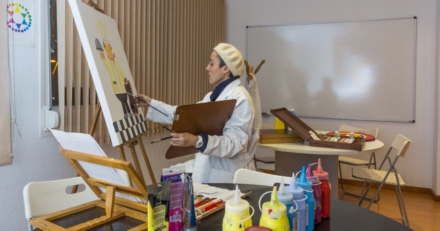 Curso exprés de pintura, descubre tu lado creativo durante 2 horas