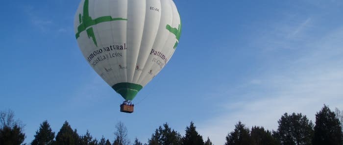 Vuelo en globo, sobrevuela el Parque Regional del río Guadarrama