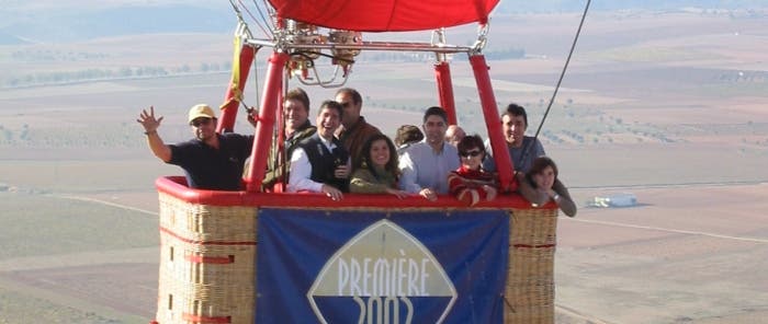 Vuelo en globo, sobrevuela el Parque Regional del río Guadarrama