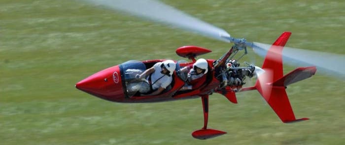 Vuelo en autogiro, control total en el aire y unas vistas preciosas