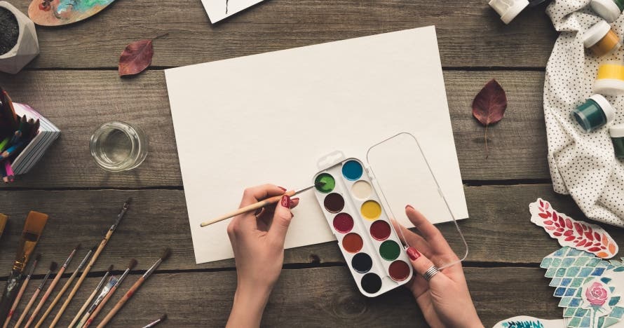 Curso de acuarela, domina las técnicas para crear libremente 