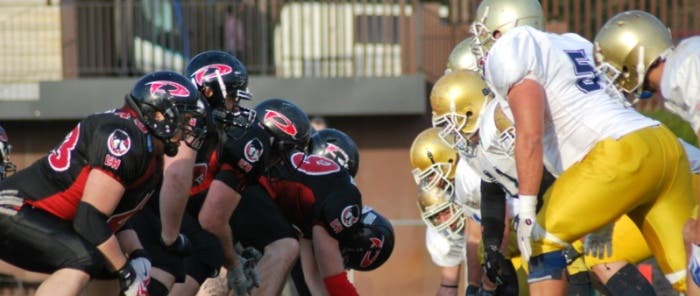 Pioners L'H vs Alphen Eagles - EFAF Cup 2013