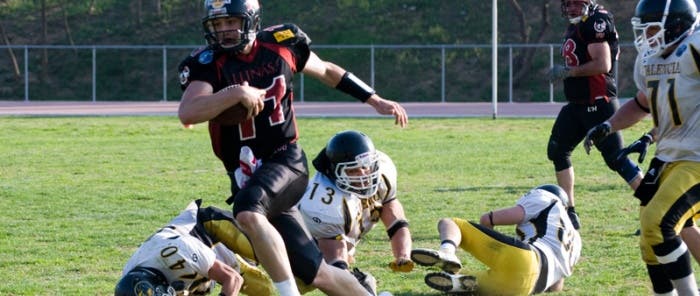 Pioners L'H vs Alphen Eagles - EFAF Cup 2013