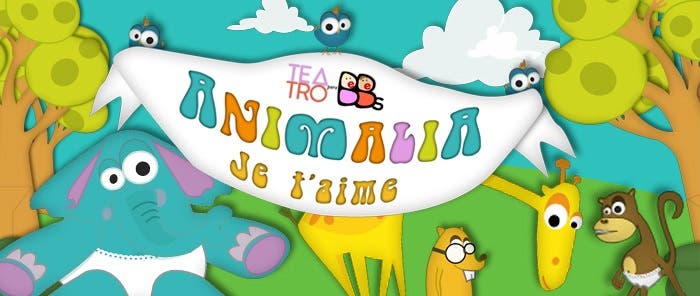 Teatro para bebés - Animalia Je t'aime