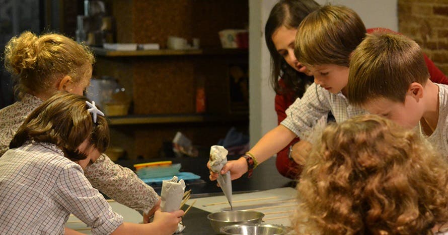 Taller infantil de chocolatería creativa