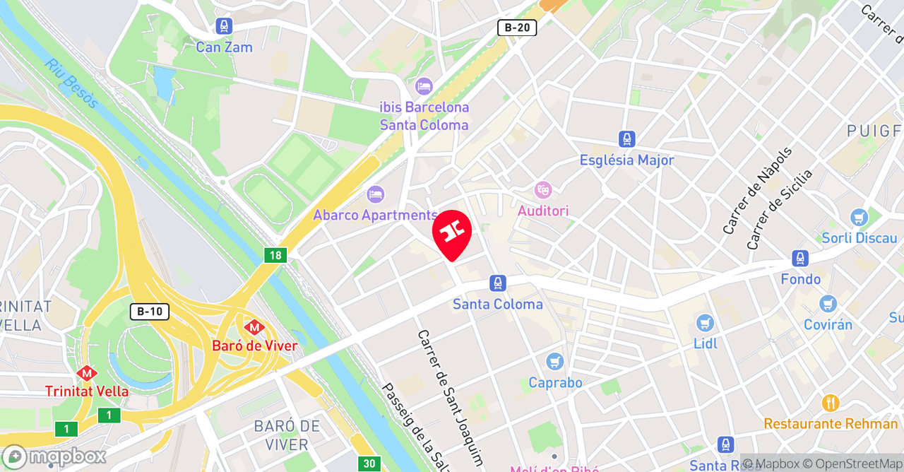 location map