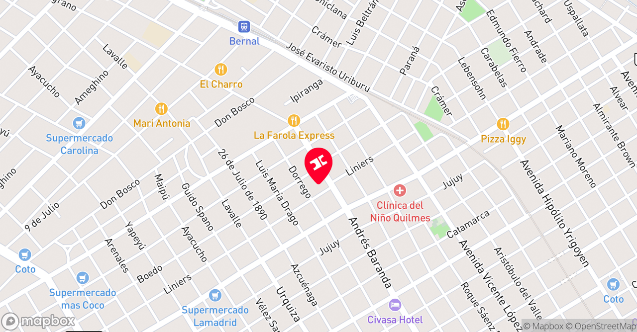 location map