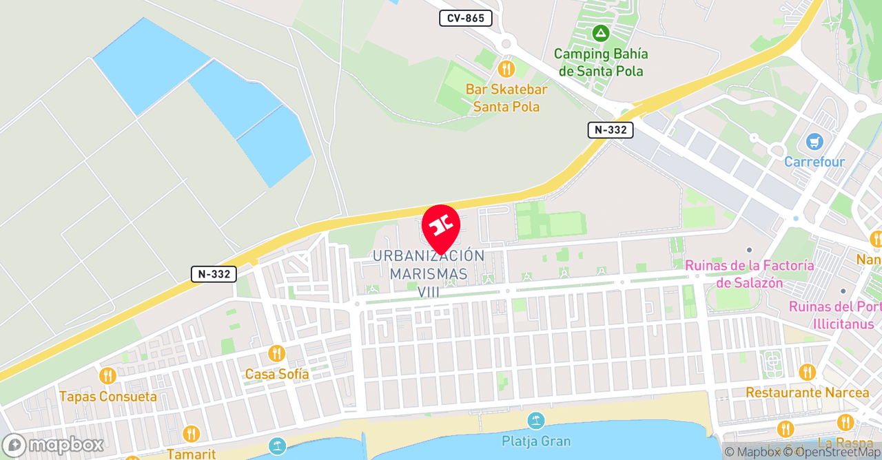 location map