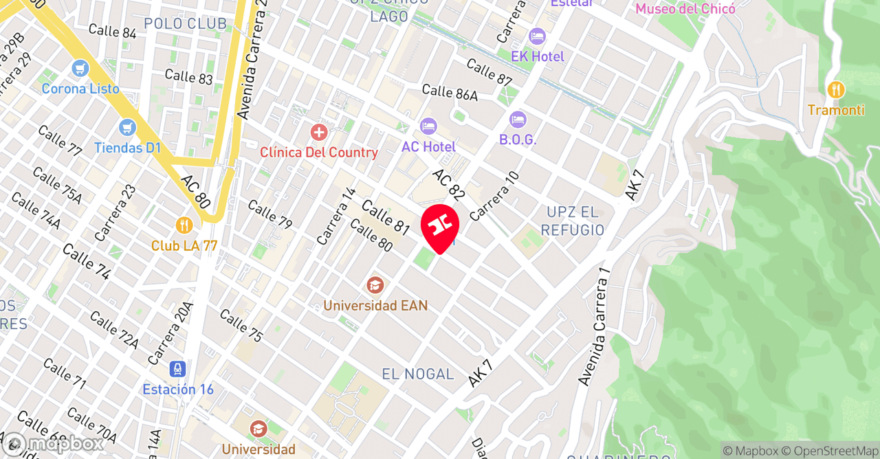 location map
