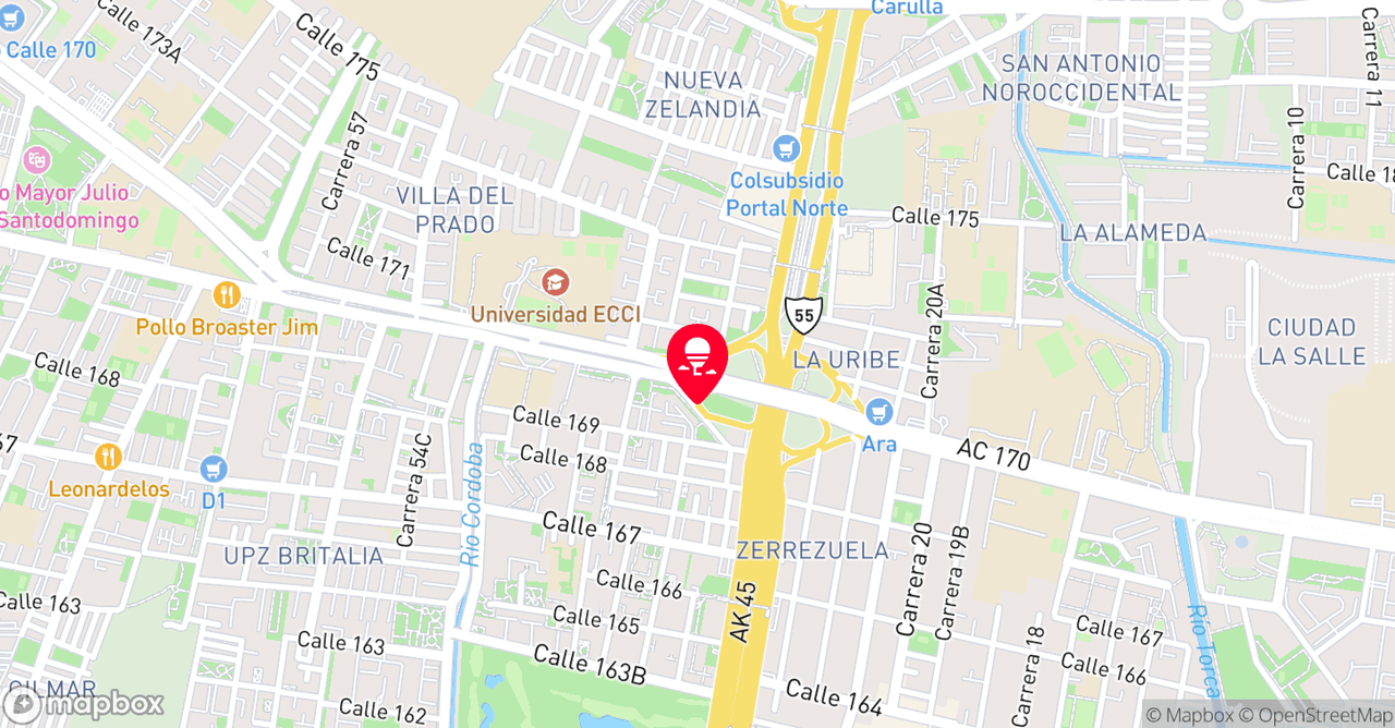 location map